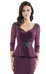 9 of 12 Marsoni MV1108 Dress Eggplant