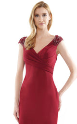 9 of 12 Marsoni MV1109 Dress Wine
