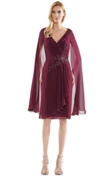 3 of 12 Marsoni MV1110 Dress Wine