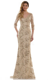 1 of 12 Marsoni MV1119 Dress Gold