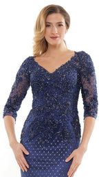 6 of 8 Marsoni MV1121 Dress Navy