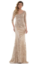 1 of 8 Marsoni MV1121 Dress Gold