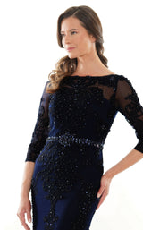 6 of 8 Marsoni MV1123 Dress Navy