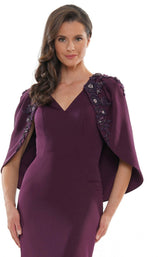 8 of 12 Marsoni MV1132 Dress Eggplant