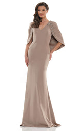 3 of 12 Marsoni MV1132 Dress Taupe