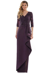 1 of 16 Marsoni MV1134 Dress Eggplant