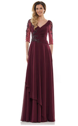 5 of 20 Marsoni MV1135 Dress Wine