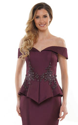 15 of 20 Marsoni MV1141 Dress Wine