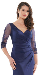 8 of 12 Marsoni MV1146 Dress Navy