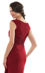 10 of 12 Marsoni MV1148 Dress Wine