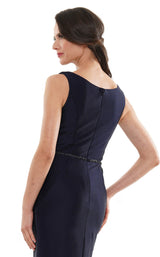 11 of 12 Marsoni MV1152 Dress Navy