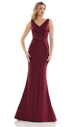 3 of 12 Marsoni MV1152 Dress Wine