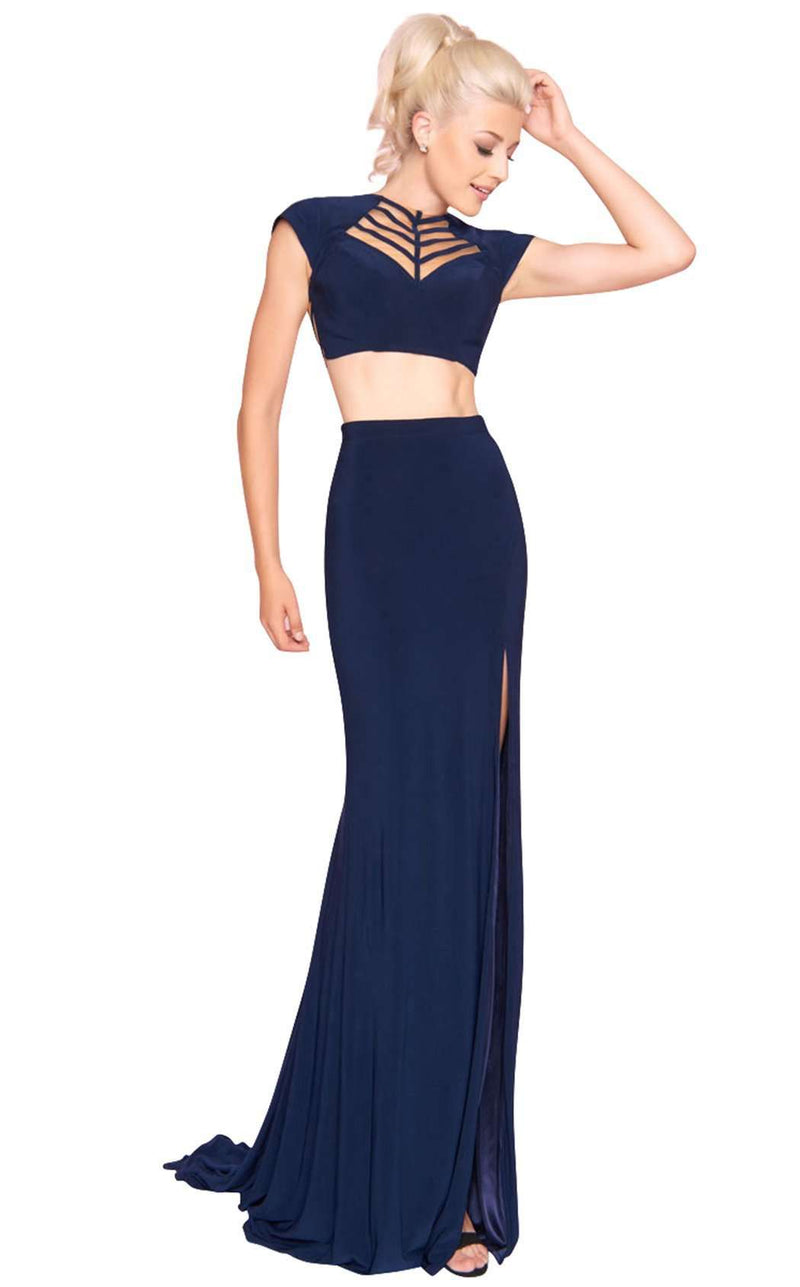 Mac duggal two piece best sale