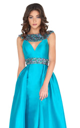2 of 4 Mac Duggal 2025A Turquoise