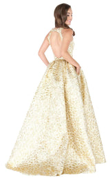 3 of 4 Mac Duggal 40694M Gold