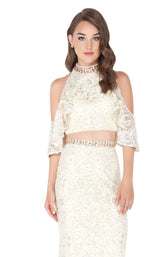 4 of 6 Mac Duggal 40775M Ivory