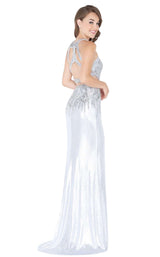 3 of 4 Mac Duggal 40779M Silver