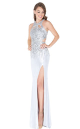 1 of 4 Mac Duggal 40779M Silver