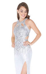 2 of 4 Mac Duggal 40779M Silver
