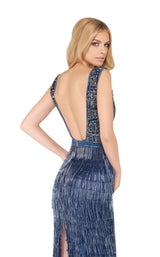 6 of 6 Mac Duggal 4612D Midnight
