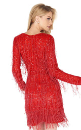 4 of 4 Mac Duggal 4633R Red