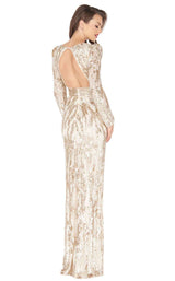 5 of 6 Mac Duggal 4635R Gold