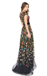 3 of 4 Mac Duggal 50435D Black Multi