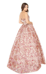 5 of 6 Mac Duggal 66222D Rose Gold