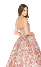 6 of 6 Mac Duggal 66222D Rose Gold