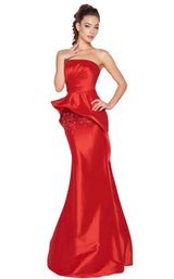 1 of 6 Mac Duggal 66567L Red