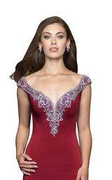 2 of 6 Madison James 18618 Burgandy