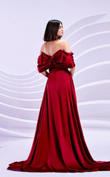 3 of 4 Modessa Couture M20303 Red