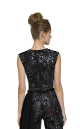 4 of 4 Revive by Tony Ward Nala Jumpsuit Black