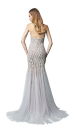 2 of 4 Revive by Tony Ward Nina Dress Light-Grey