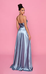 9 of 11 Nicoletta NP158 Dress Cadet-Blue