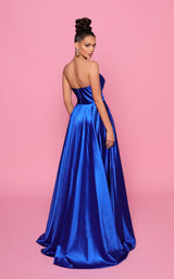 8 of 11 Nicoletta NP158 Dress Royal