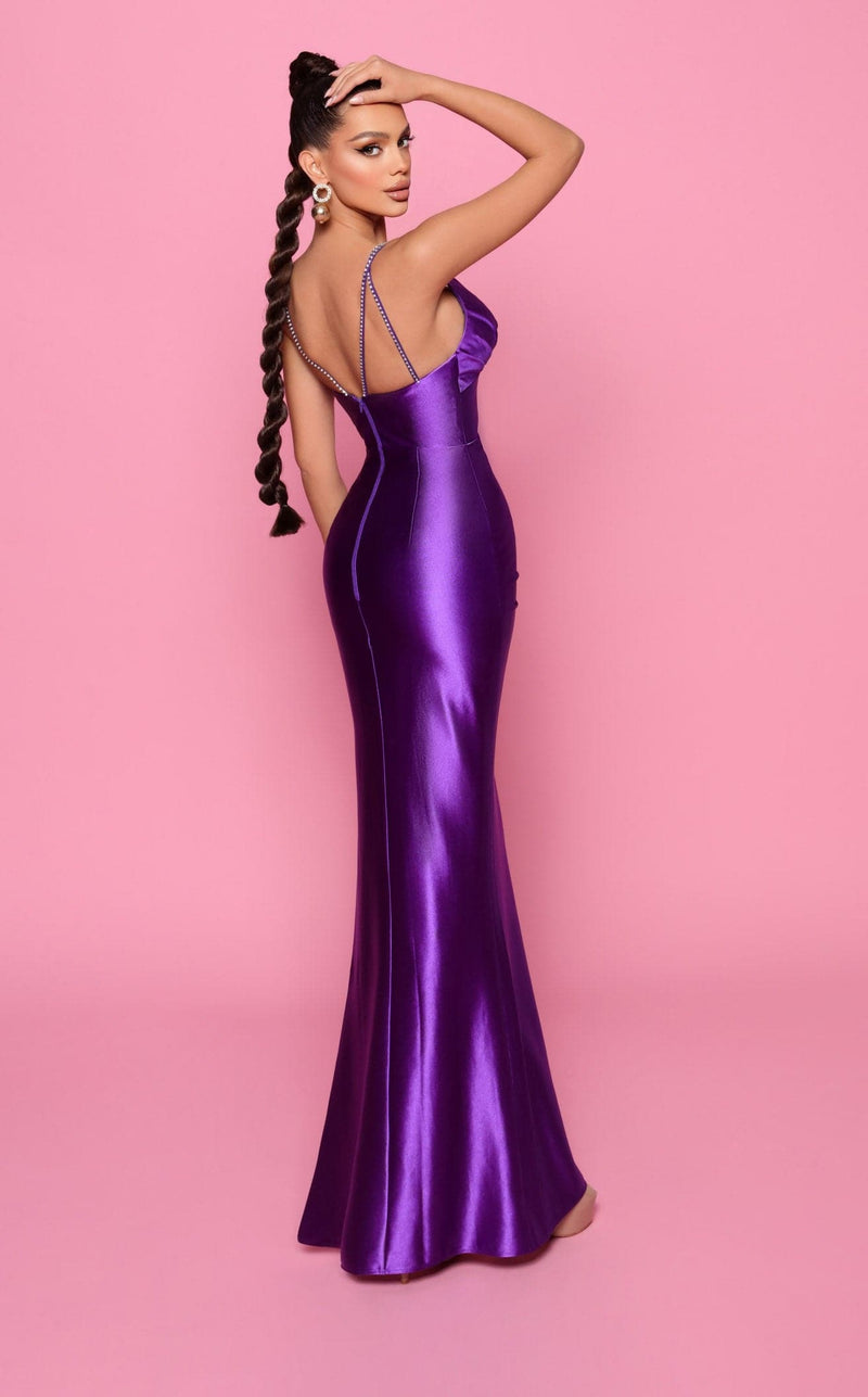 Nicoletta NP159 Dress Purple