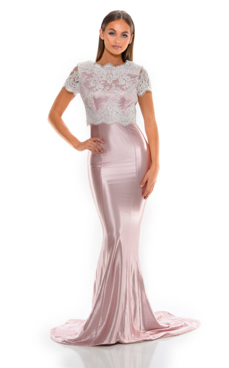 Portia and Scarlett Natasha Gown Blush