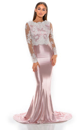 1 of 6 Portia and Scarlett Natasha Long Sleeve Dress