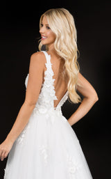 4 of 4 Nina Canacci 1495 Dress Ivory
