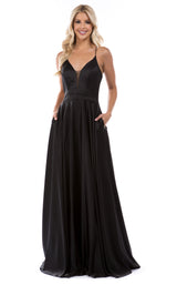 1 of 7 Nina Canacci 1518 Dress Black