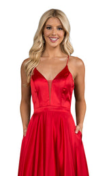 5 of 7 Nina Canacci 1518 Dress Red
