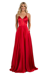 2 of 7 Nina Canacci 1518 Dress Red