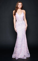 2 of 6 Nina Canacci 1519 Dress Pink