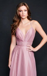 5 of 8 Nina Canacci 1520 Dress Mauve
