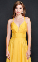 7 of 8 Nina Canacci 1520 Dress Yellow