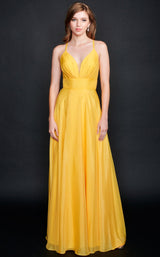 3 of 8 Nina Canacci 1520 Dress Yellow