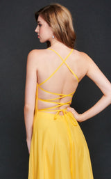 8 of 8 Nina Canacci 1520 Dress Yellow
