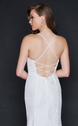 4 of 4 Nina Canacci 1523 Dress Ivory