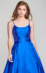 7 of 8 Nina Canacci 1532 Dress Royal